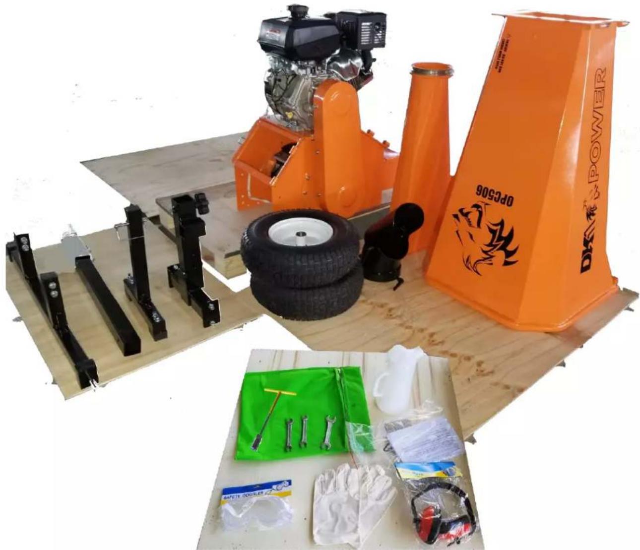 DK2 Power OPC566E - COMMERCIAL CHIPPER - 2