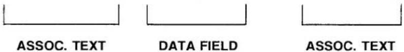 ASSOC. TEXT DATA FIELD ASSOC. TEXT