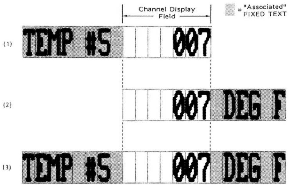 Daytronic 10KU - i. ENTERING "ASSOCIATED" FIXED TEXT - 1