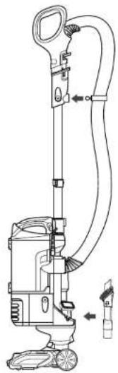 SHARK DuoClean NV700UKT - ASSEMBLING YOUR VACUUM - 10