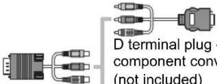 CANON XEED WX520 - Types of Input Signals - 12