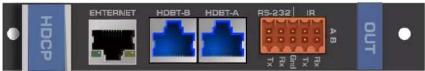 HDCP EHTERNET HDBT-B HDBT-A RS-232 | IR A B TX Rx Grid TX Rx OUT