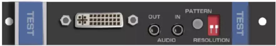 TEST OUT IN PATTERN AUDIO RESOLUTION TEST