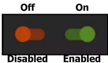 Off On Disabled Enabled