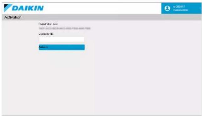 DAIKIN Activation Required key: MST-CCS-DELAWS-PRO-FSS-AMR-FSS Current ID: Activate
