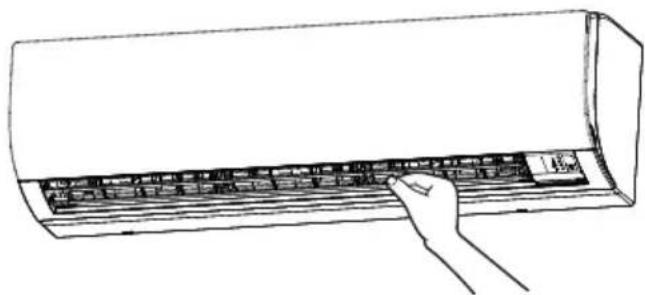DAIKIN BRC7EA632 - Adjusting left/right air flow direction - 1