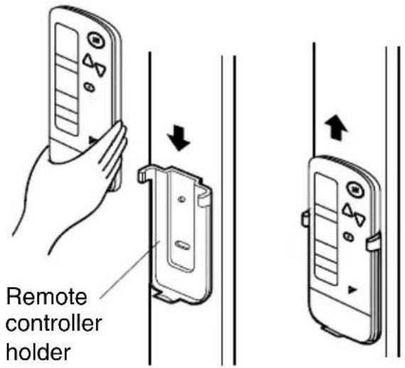 Remote controller holder