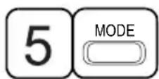 DAIKIN BRC7EA632 - Press PROGRAMMING TIMER BUTTON and change the malfunction code. - 1