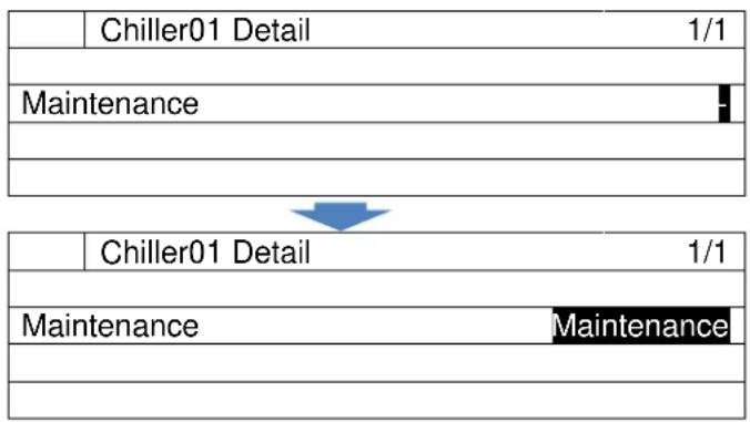 DAIKIN EKDICMPAL - Setting Chillers to "Maintenance" - 1