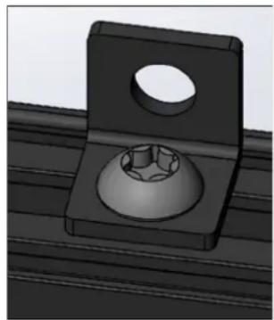 MARTIN VDO Sceptron 40 - Installing a safety cable - 1