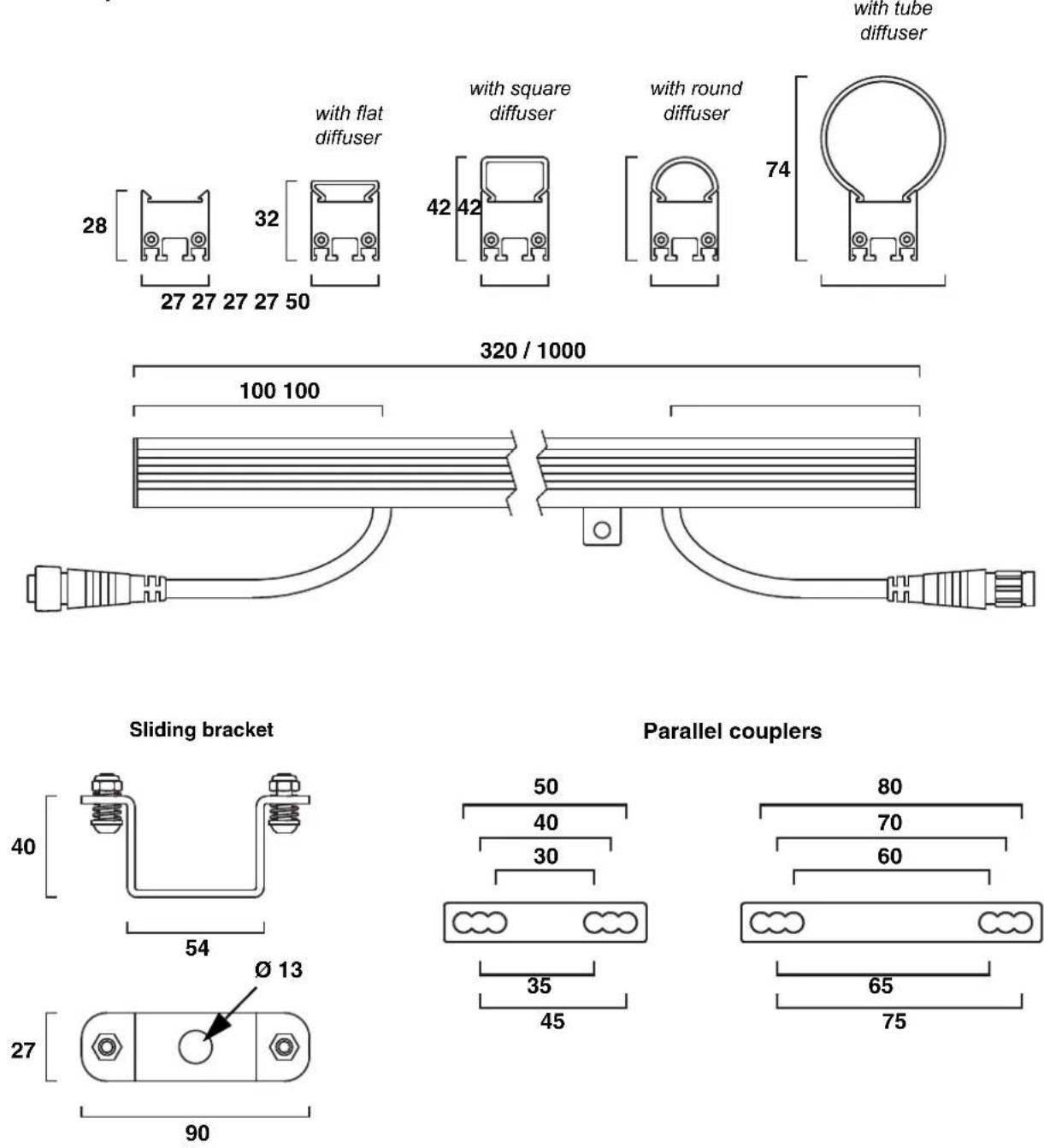 MARTIN VDO Sceptron 40 - Dimensions - 1
