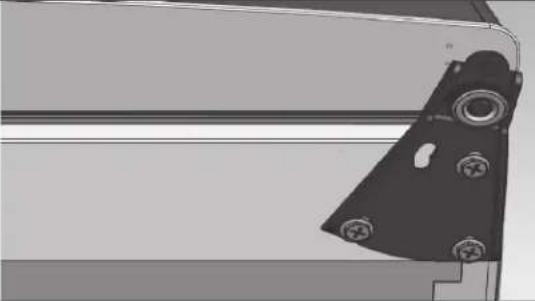 Whynter CUF-112SS - Reversing the Door Swing - 5