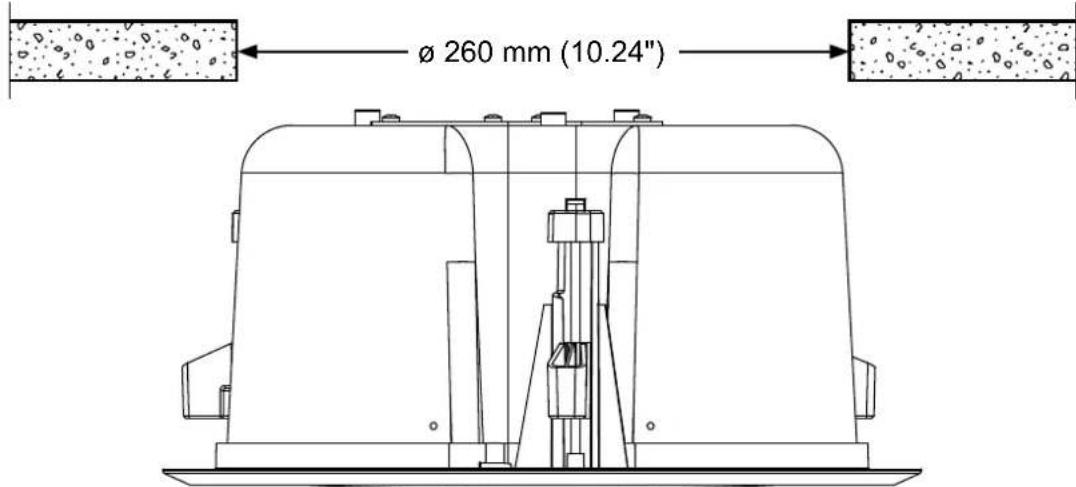 Ø 260 mm (10.24"
