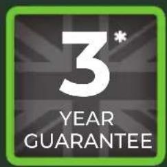 3* YEAR GUARANTEE