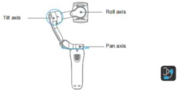 BLOW Gimbal BG700 - Cztery tryby pracy gimbala - 1