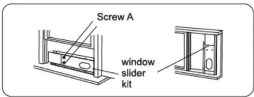 Screw A window slider kit