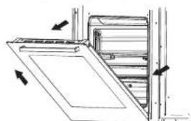 Artusi AFE544W - Door removal - 2
