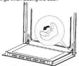 Artusi AFE544W - Door removal - 1