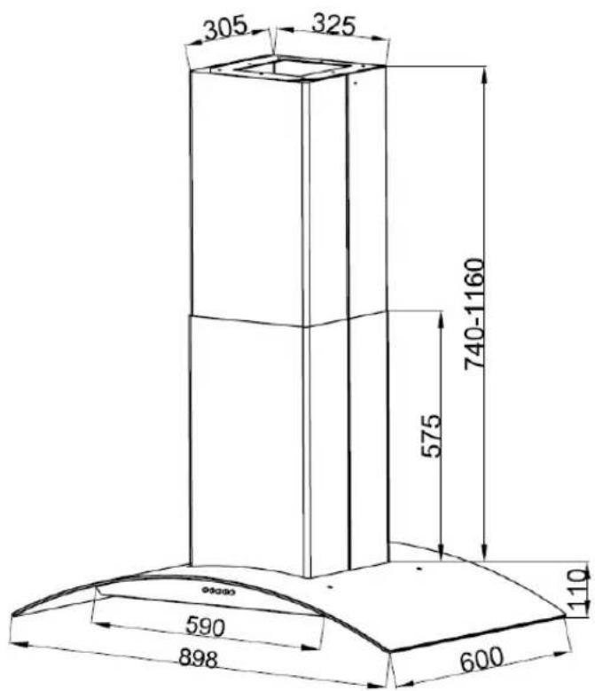305 325 740-1160 575 110 590 898 600