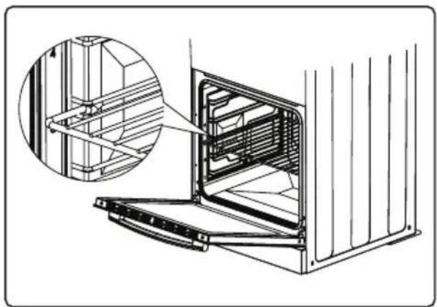 BELLING BMR60DODFB - Fitting oven shelves - 2