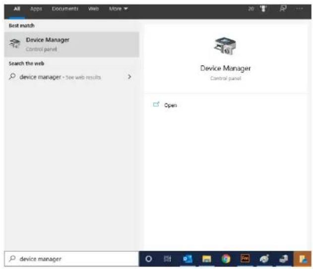 Best match Device Manager Control panel Search the web device manager - See web results Device Manager Control panel Open device manager
