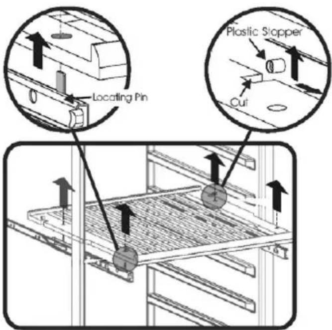 Plastic Stopper Locating Pin Cut