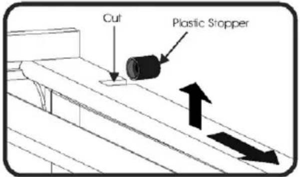 Cut Plastic Stopper