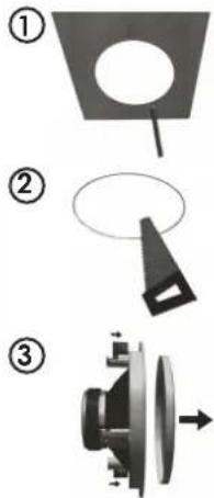 Audibax LA06T - MOUNT THE SPEAKER - 1