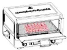 MORPHY RICHARDS MRMPO12T - UPPER GRILL FUNCTION - 1