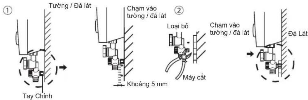Tường / Đá lát Chạm vào tường / đá lát Loại bổ Chạm vào tường / đá lát Máy cắt Đá Lát Tay Chỉnh Khoảng 5 mm