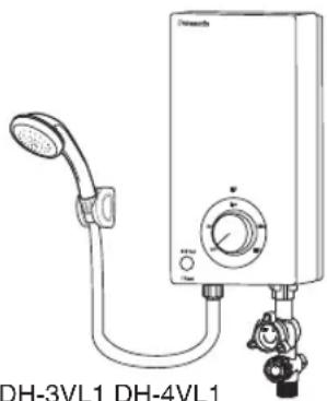 PANASONIC DH-4VP1 - Electric Home Shower (Household Use) - 2