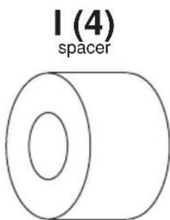 I (4) spacer