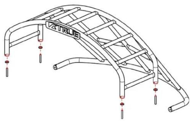 True Stretch - Step 3 (Threaded Studs): - 1