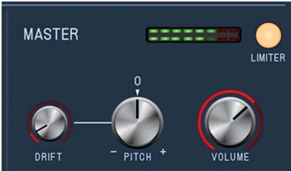 MASTER DRIFT - PITCH + VOLUME LIMITER