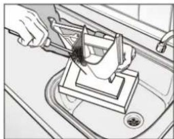 Eurotech ED-FLW9WH - Cleaning the drawer - 2