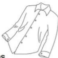Eurotech ED-FLW9WH - Preparation of clothes - 1