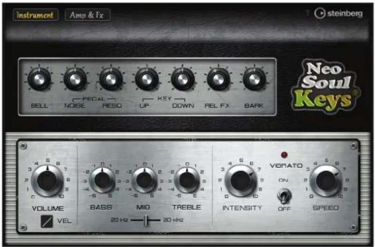 Instrument Amp & Tx STEINBER BELL PEGAL NOISE RESO UP KEY DOWN REL FX BARK Neo Soul Keys® VOLUME VEL BASS MID TREBLE 20 Hz 20 kHz VORATO ON 10 3 4 5 6 7 8 9 10 11 12 13 14 15 16 17 18 19 20 21 22 23 24 25 26 27 28 29 30 31 32 33 34 35 36 37 38 39 40 41 42 43 44 45 46 47 48 49 50 51 52 53 54 55 56 57 58 59 60 61 62 63 64 65 66 67 68 69 70 71 72 73 74 75 76 77 78 79 80 81 82 83 84 85 86 87 88 89 90