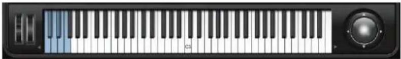 STEINBERG Neo Soul Keys - パフォーマンスコントロールセクション - 1