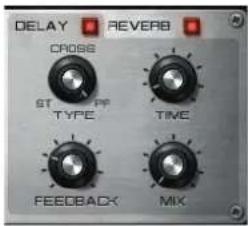 DELAY CROSS ST TYPE TIME FEEDBACK MIX