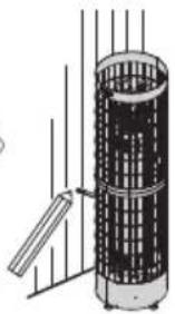 HARVIA Cilindro Pro HPCE2642 - Installing the heater - 5