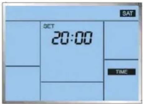 SAT SET 20:00 TIME