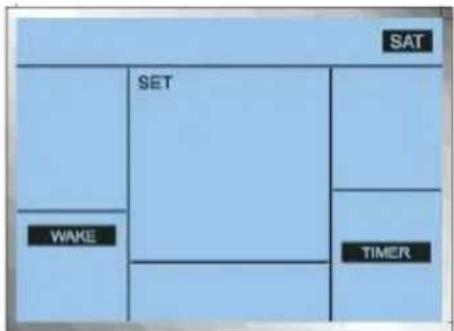 SAT SET WAKE TIMER