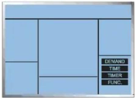 Diagram showing a layout with labeled components: DEMAND, TIME, TIMER, FUNC.