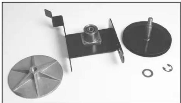 TORO 38062 - Axle and Friction Plate Assembly - 1