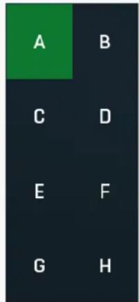 A B C D E F G H