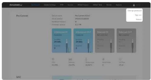 IMIGEWELL® Pro Convert External ports Direct server Frontier/switch External ports Pro Convert W357 242421116000 D -1.104 SWakkeno 10 Operating 24 bits Electron 3 UAC CPU 40.00% Internal port 24.07% External port 65.4°C External port 0 Subway 21 m Change protocol Signed Subcut