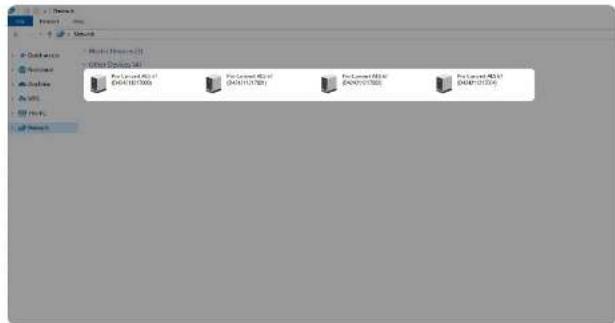 File 1 File 2 Network Other Devices 34 Pro: Limited (M) 01 M-01:1677001 Pro: Limited (M) 01 M-01:1677001 Pro: Limited (M) 01 M-01:1677002 Pro: Limited (M) 01 M-01:1677003 Pro: Limited (M) 01 M-01:1677004