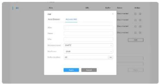 Auto Auto Driver: Automatic A0 Name: Class: ReturnedLayer: CHFTT Width: 20MB Buffer duration: 40 Auto Cancel Value Recommended Recommended Recommended Add Add Add