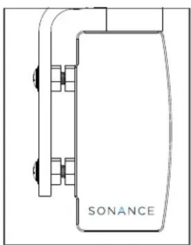 SONANCE SB46-55 - KEYHOLE WALL MOUNT INSTALLATION OPTION 4 - 2