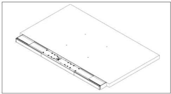 SONANCE SB46L - ASSEMBLING AND CONNECTING THE ATTACHMENT RAILS - 1